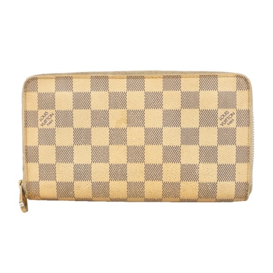 Louis Vuitton Zippy Organizer Damier Azur