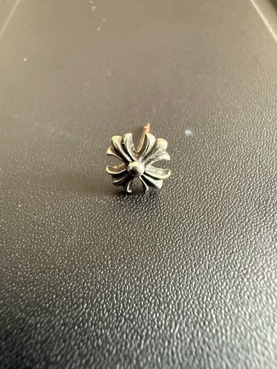 Chrome Hearts CH Plus Stud Earrings "Silver"