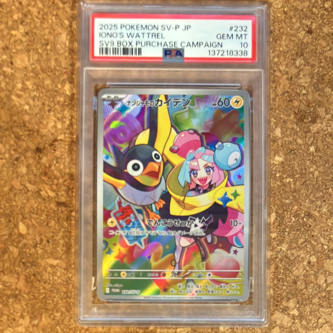 ナンジャモのカイデン P [SV-P 232](プロモーションカード「拡張パック バトルパートナーズ Box購入キャンペーン」)