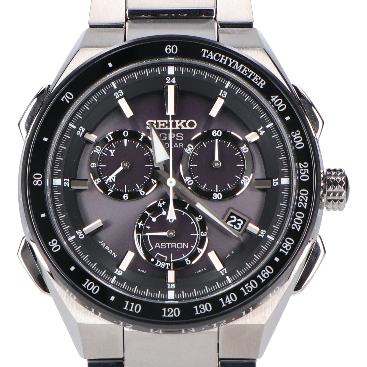セイコー SBXB129 8X82-0AR0-1 ASTRON Executive LINE チタン クロノグラフ腕時計 -
