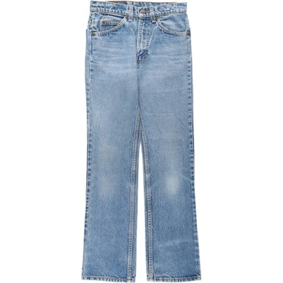 古着 90年代 リーバイス Levi's 20517-0217 オレンジタブ ブーツカットデニムパンツ USA製 レディースL(w28)相当 ヴィンテージ/eaa646963