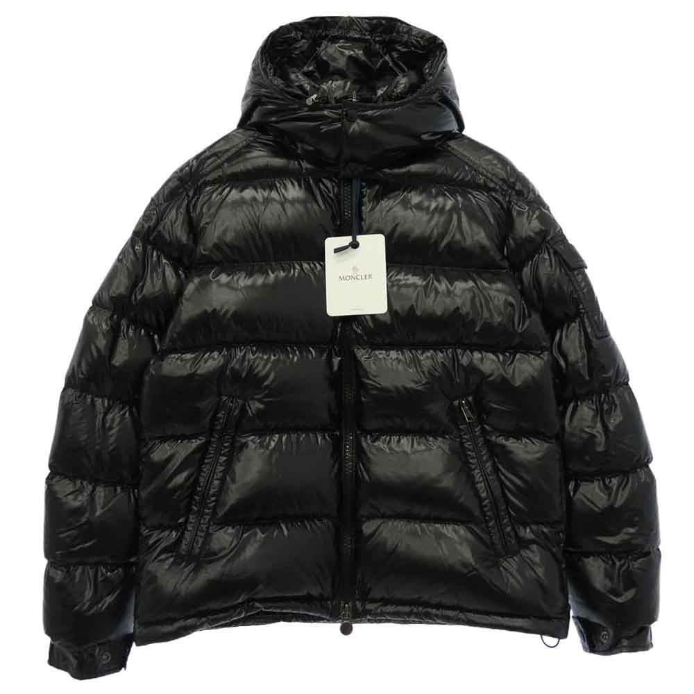 MONCLER モンクレール 25AW K20911A53600 MAYA JACKET ロゴワッペン マヤ ダウン ジャケット ブラック系 3【新古品】【未使用】【中古】