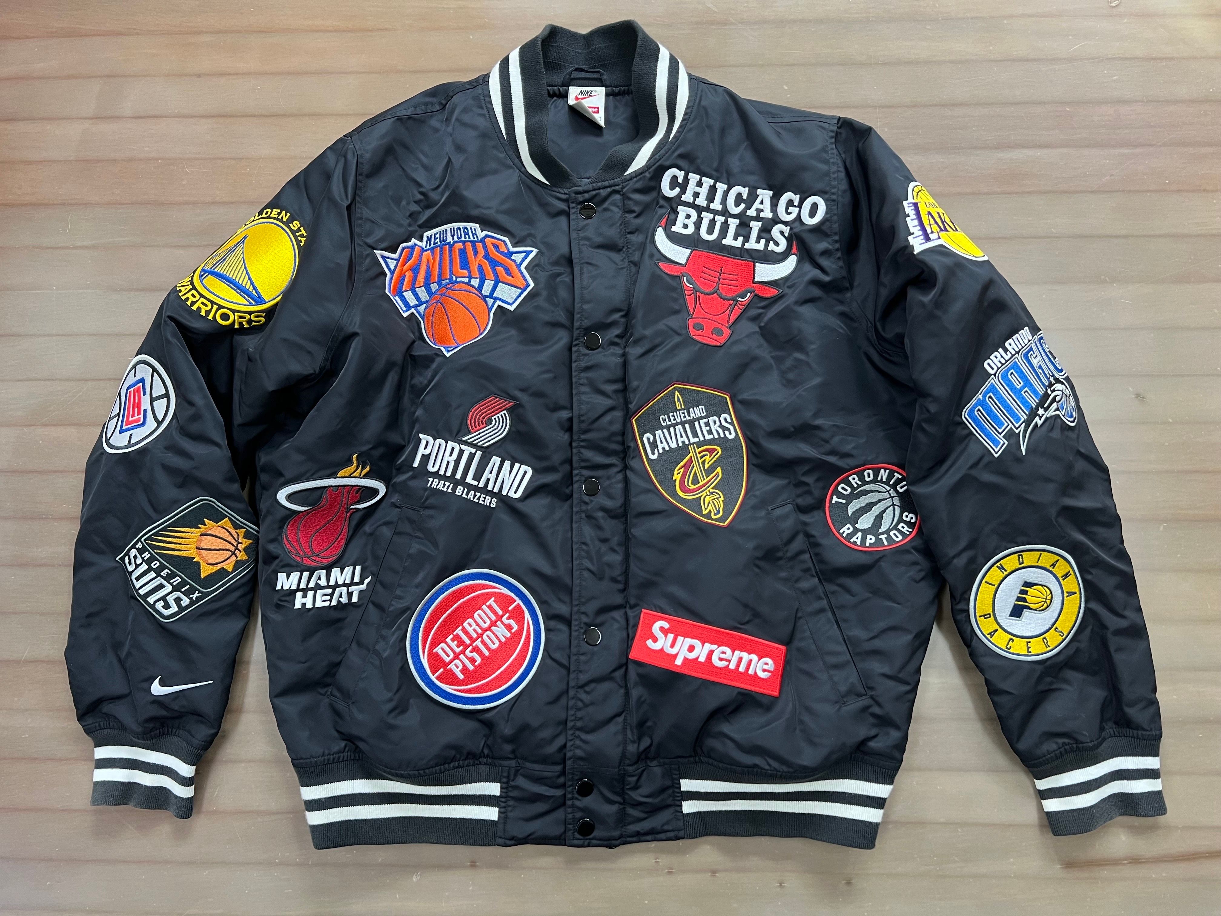 Supreme / Nike®/NBA Teams Warm-Up Jacket "Black"