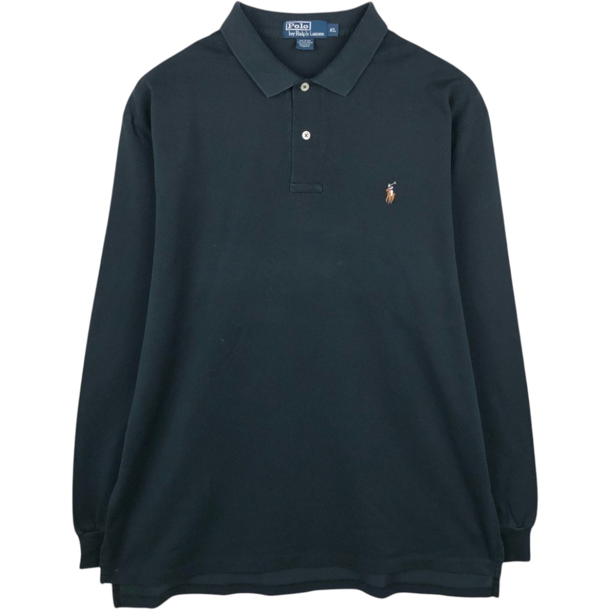古着 ラルフローレン Ralph Lauren POLO by Ralph Lauren 長袖 ポロシャツ メンズXL相当/eaa667622
