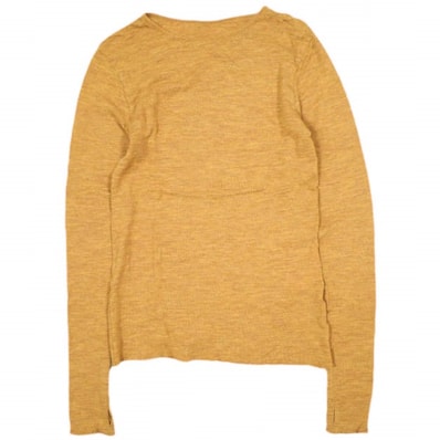 Pilgrim Surf+Supply ピルグリム サーフ+サプライ 23AW 日本製 Anika Base Layer ウールロングスリーブカットソー 37-14-0229-101 1(M) TANGERINE BEAMS 長袖 トップス g23417