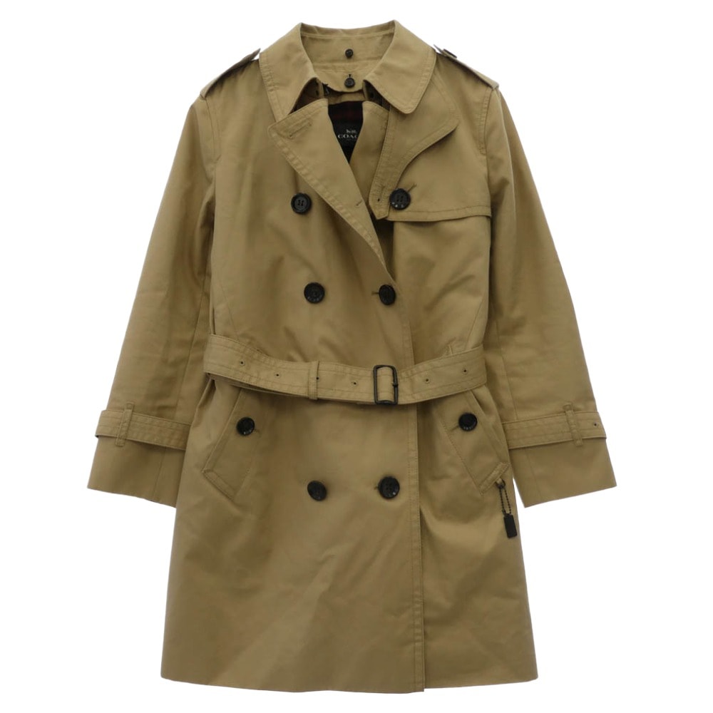 COACH コーチ コート ライナー付き トレンチ コート ベージュ系【中古】