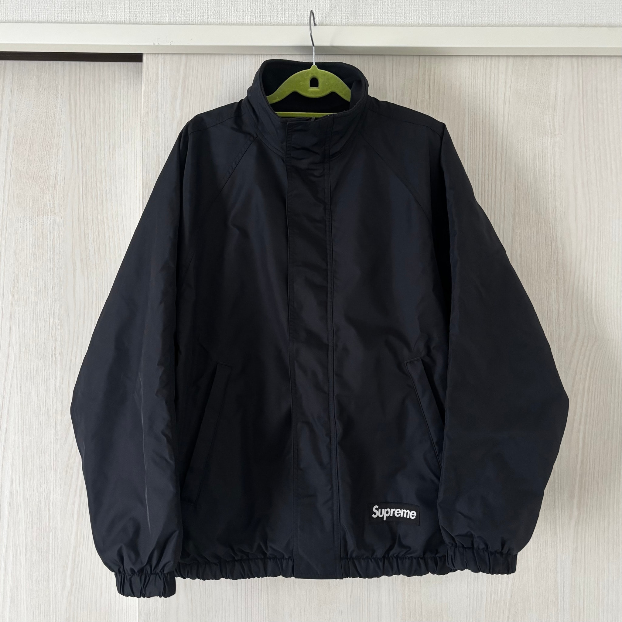 Supreme Polartec Reversible Track Jacket "Black"