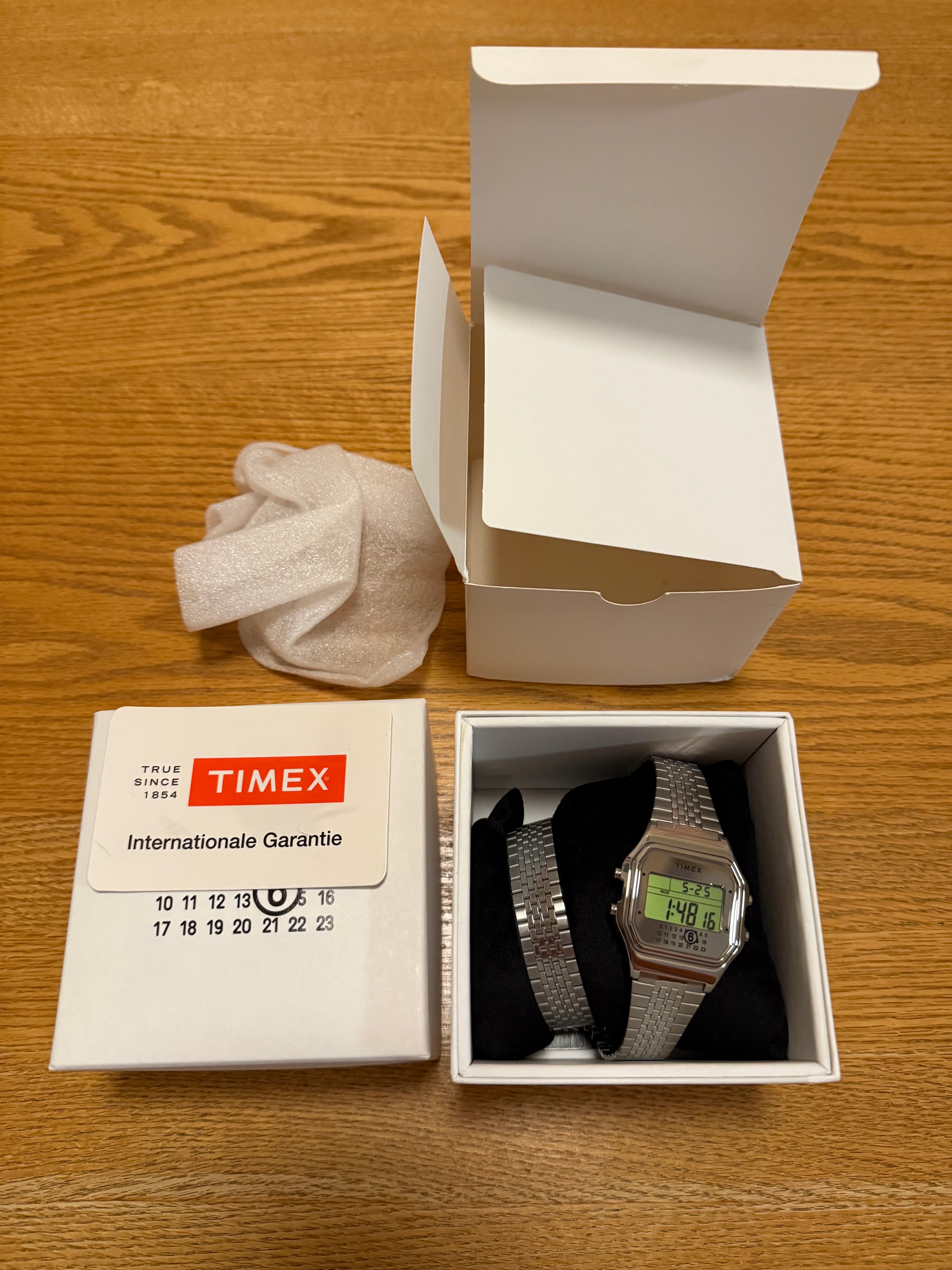 TIMEX x MM6 Maison Margiela T80 Gift Set "Silver"