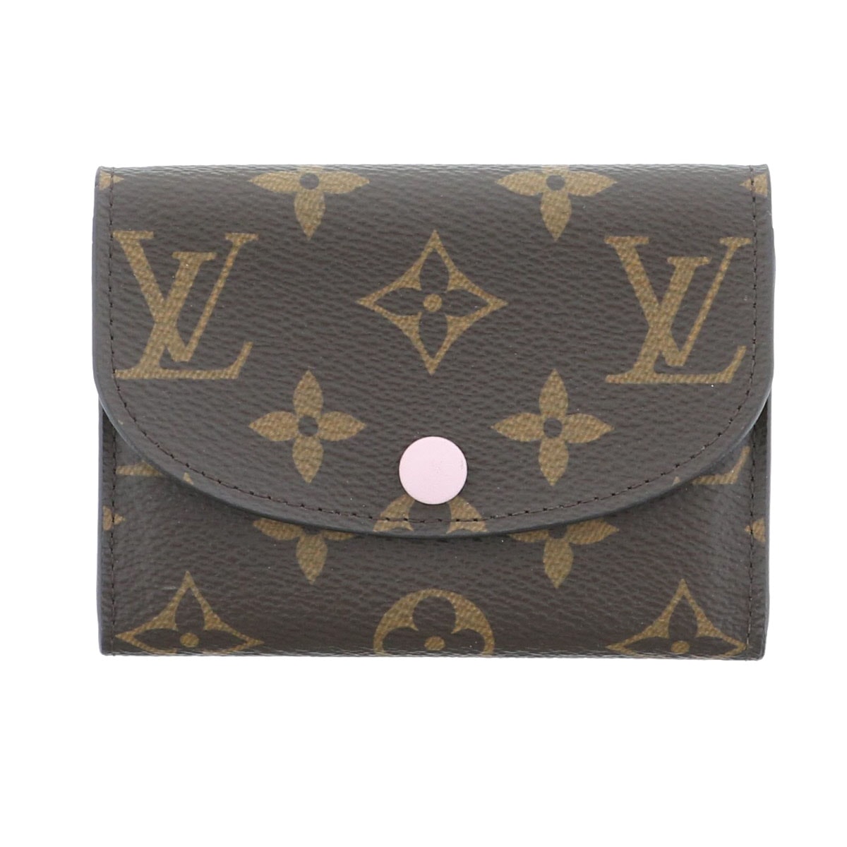 【値下げ】  LOUIS VUITTON ルイ・ヴィトン ポルトモネ・ロザリ モノグラム コインケース ミニ財布 M62361 キャンバス レザー レディース【中古】
