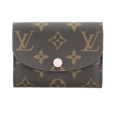 【値下げ】 LOUIS VUITTON ルイ・ヴィトン ポルトモネ・ロザリ モノグラム コインケース ミニ財布 M62361 キャンバス レザー レディース【中古】