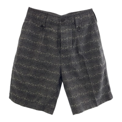 美品 LOUIS VUITTON ルイヴィトン クリストファー ネメス ブラック グレー コットン ショートパンツ ハーフパンツ 506305 【中古】