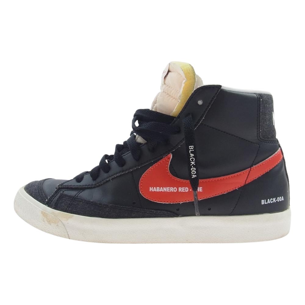 NIKE ナイキ スニーカー DA2142-046 WMNS BLAZER MID 77 ウィメンズ ブレザー ミッド 77 スニーカー ブラック系 26.5cm【中古】