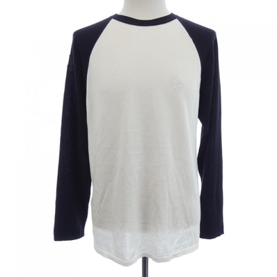 Chrome Hearts 3 Cross Patch CH Logo Embroidery Raglan L/S T-Shirt "White/Black"