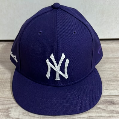 NEW ERA x Aime Leon Dore Chain Stitch Yankees Hat "Purple"