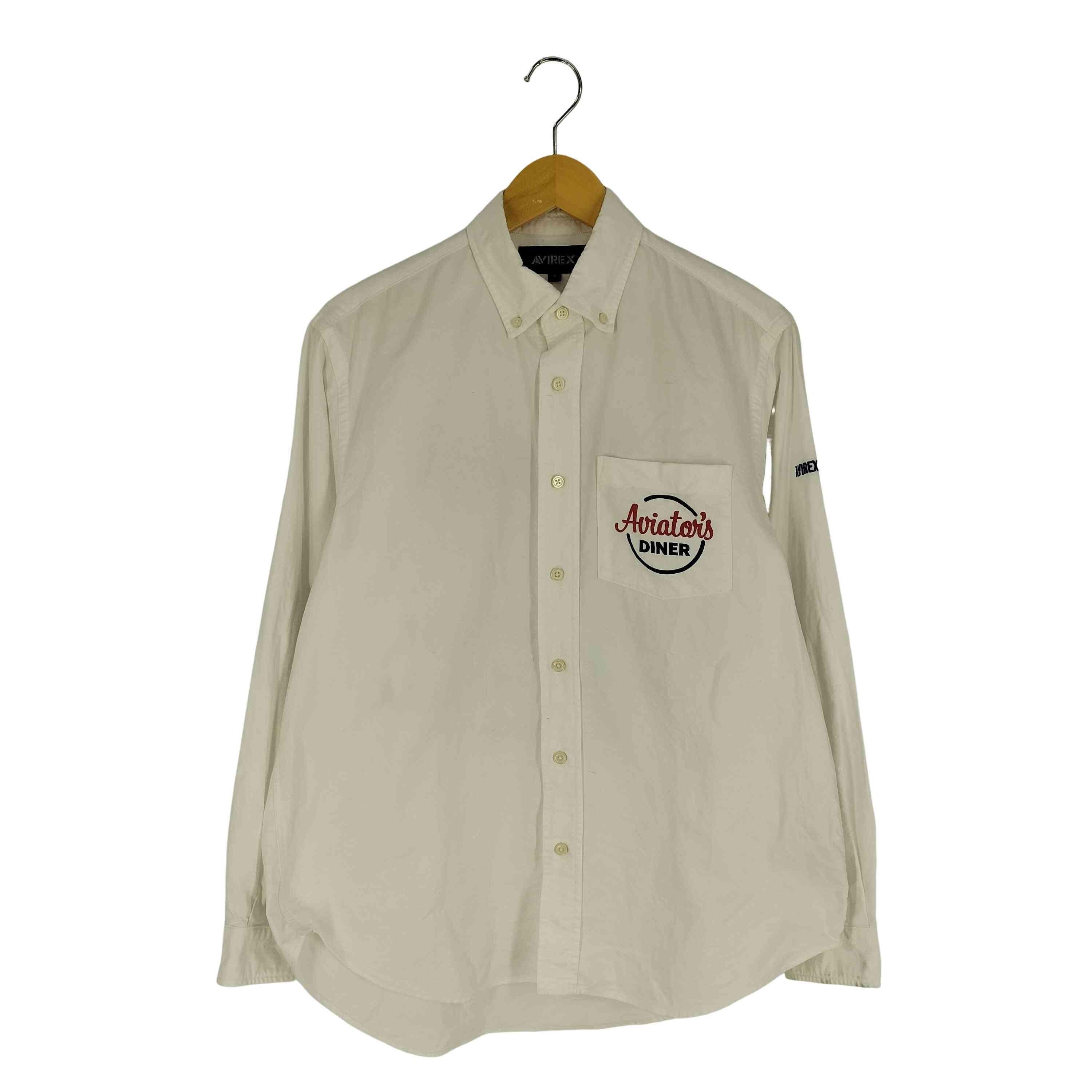 L/S OXFORD BUTTON DOWN SHIRT DINERS【1141913593018】