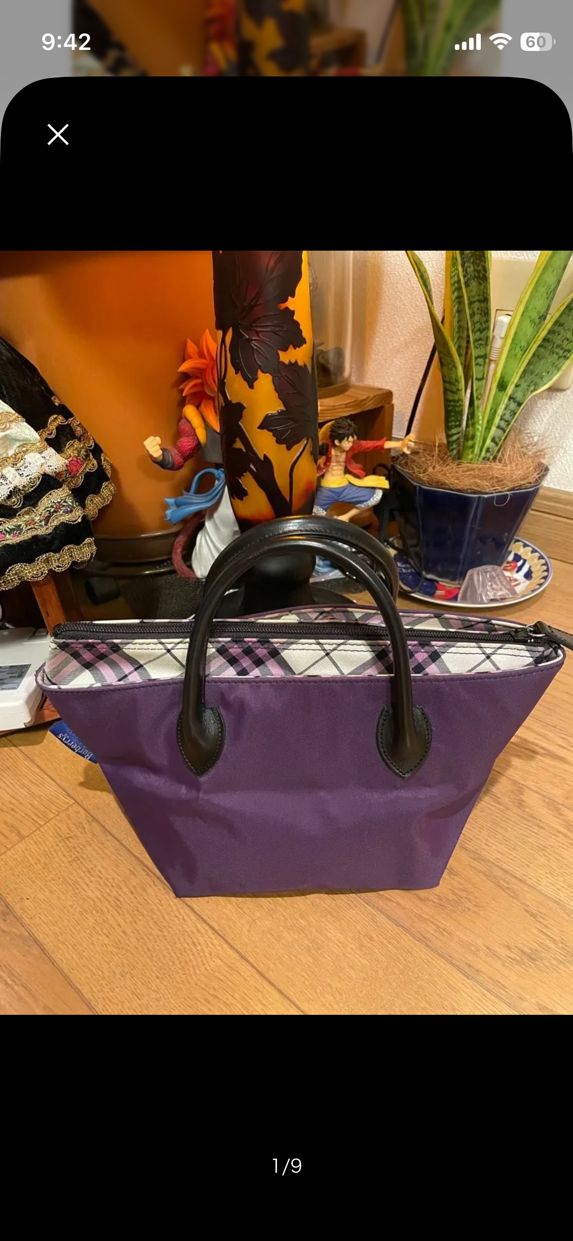 BURBERRY BLUE LABELミニトートバッグ