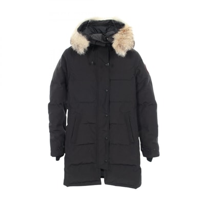 カナダグース CANADA GOOSE MACKENZIE PARKA マッケンジー パーカ ダウンジャケット 衣料品 アウター ナイロン レディース ブラック系 【中古】