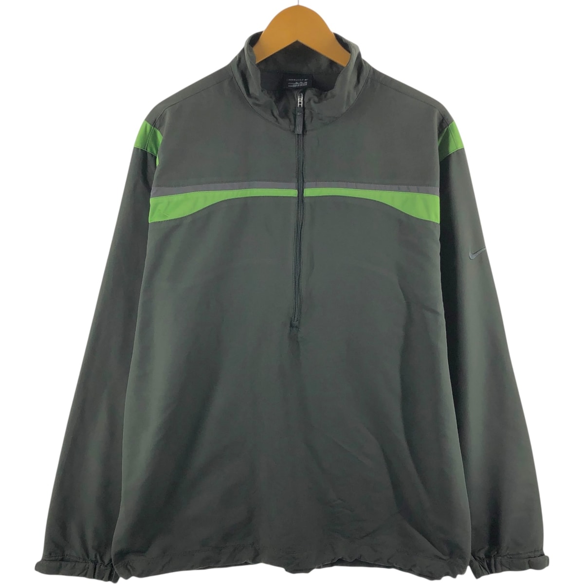 古着 ナイキ NIKE GOLF ゴルフ ハーフジップ ウォームアッププルオーバー メンズXL相当/eaa523292