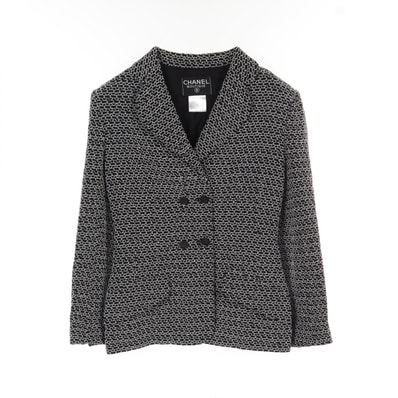 シャネル CHANEL 衣料品 アウター ウール レーヨン レディース ブラック系 P11201V06481 【中古】