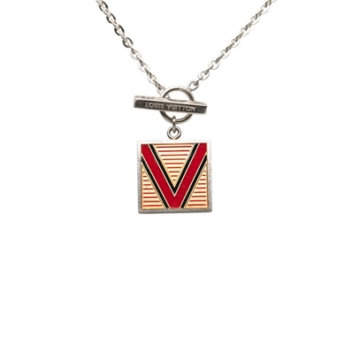 ルイ ヴィトン ネックレス M65363 SV925 シルバー レディース LOUIS VUITTON 【中古】