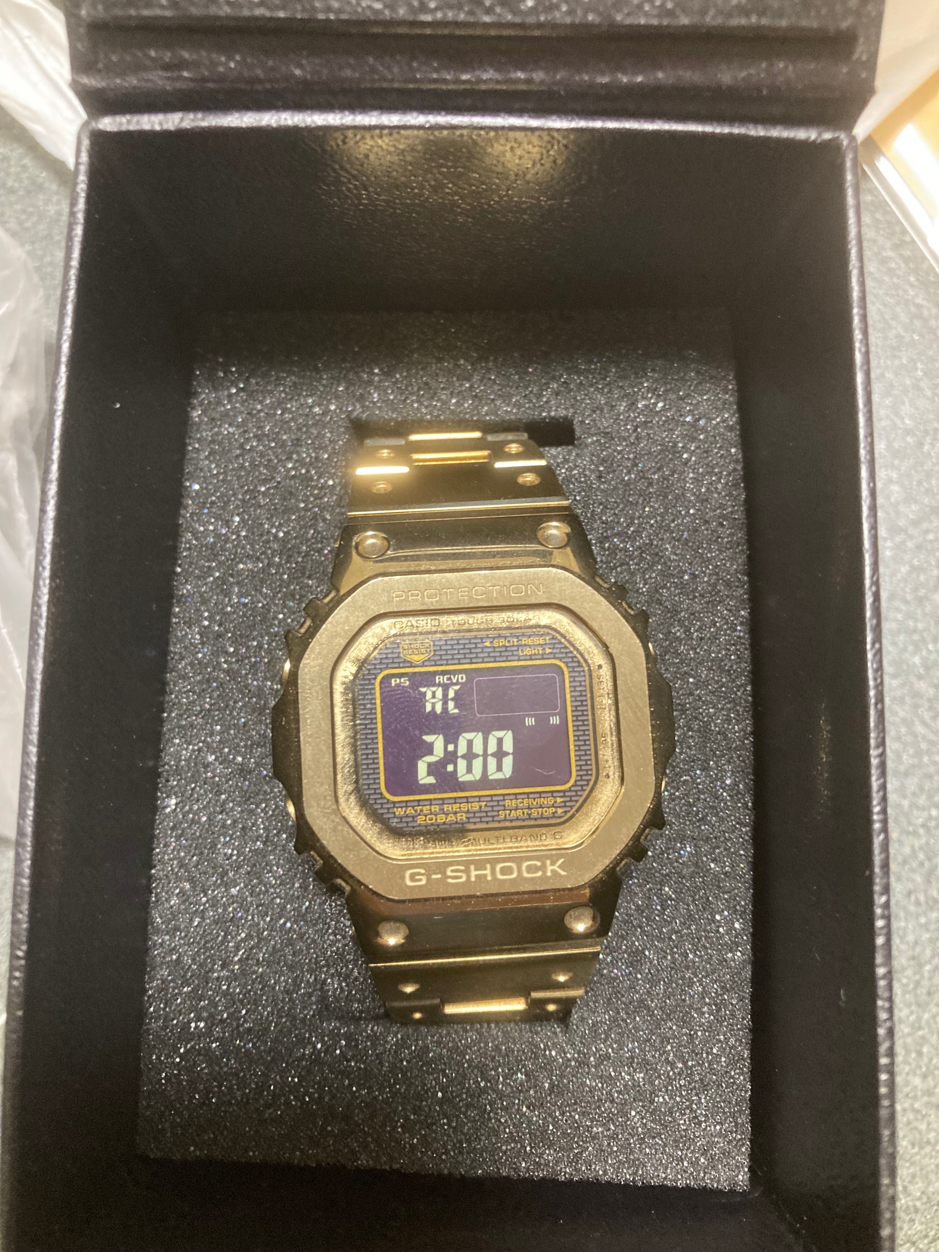 Casio G-Shock GMW-B5000GD-9 - 44mm in Stainless Steel
