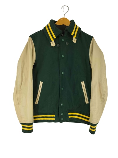 牛革 ウールスタジャン【1142402081511】