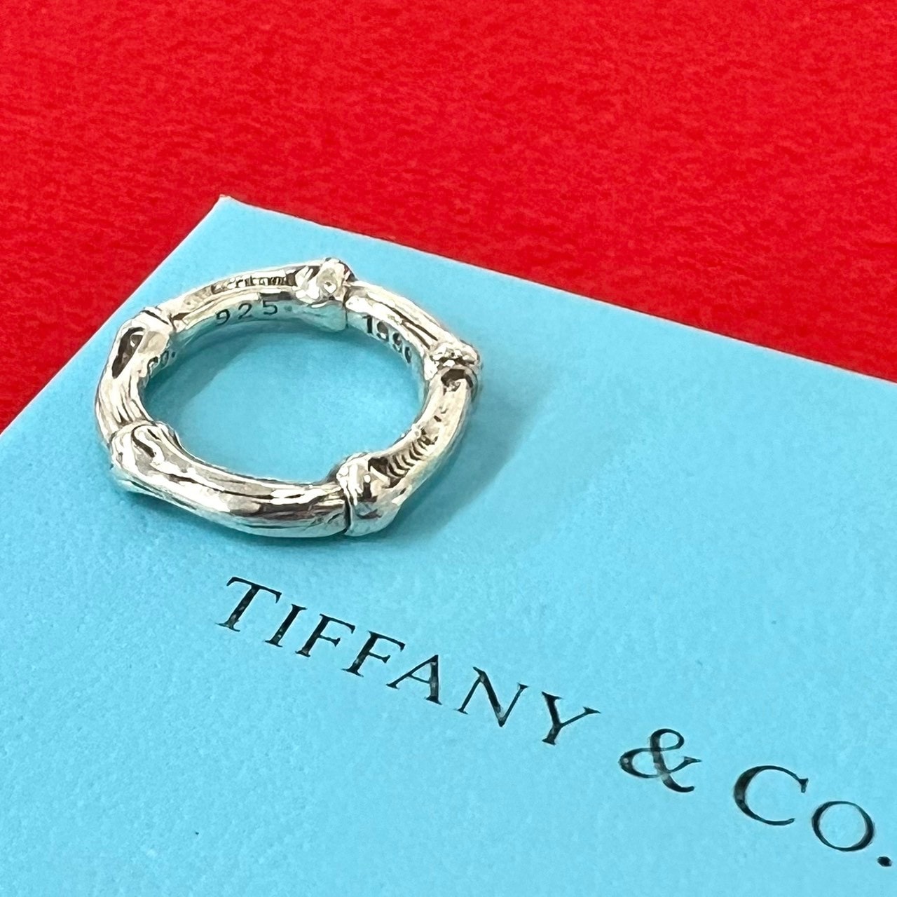 B (目立った傷や汚れなし)】TIFFANY&Co. ティファニー バンブー リング