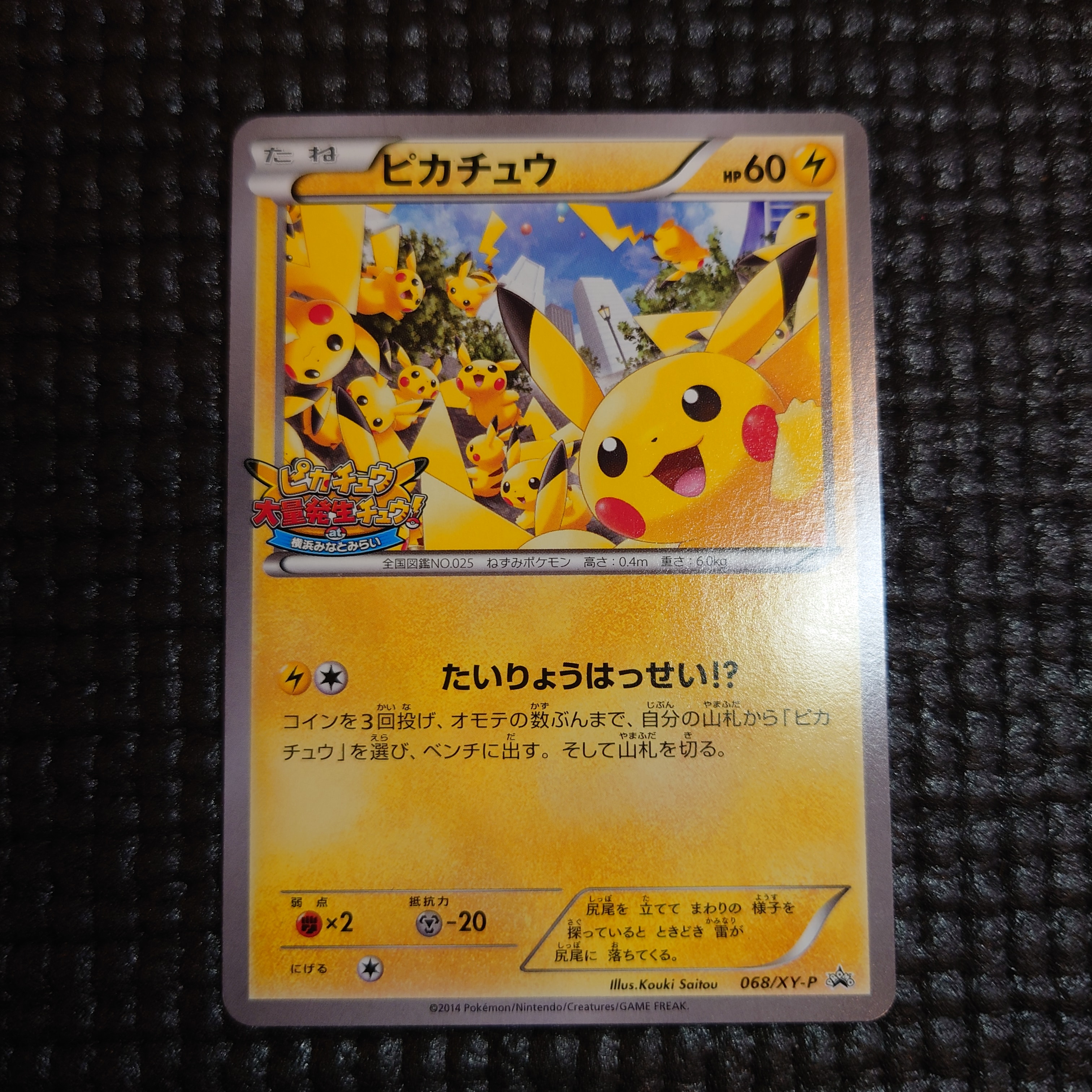 ピカチュウ: プロモ[XY-P 068/XY-P](プロモーションカード「XY-P