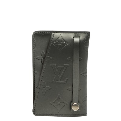 ルイ ヴィトン モノグラム マット クロシェットGM キーケース M65130 ブラック レザー レディース LOUIS VUITTON 【中古】