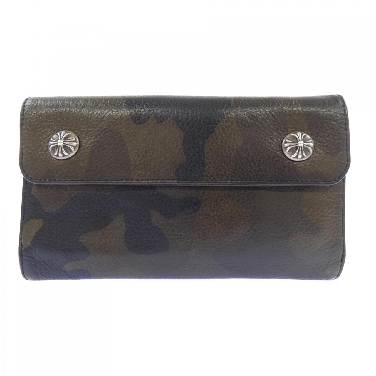 クロムハーツ CHROME HEARTS WAVE CROSS BTN CAMO 302014801E01XXX001 WALLET