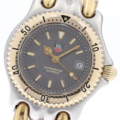 タグホイヤー セル デイト WG1320-R0 レディース 【中古】