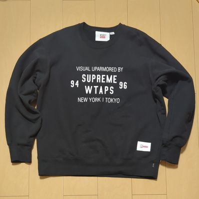 Supreme / WTAPS Crewneck "Black" 21274SPD-CSM03S