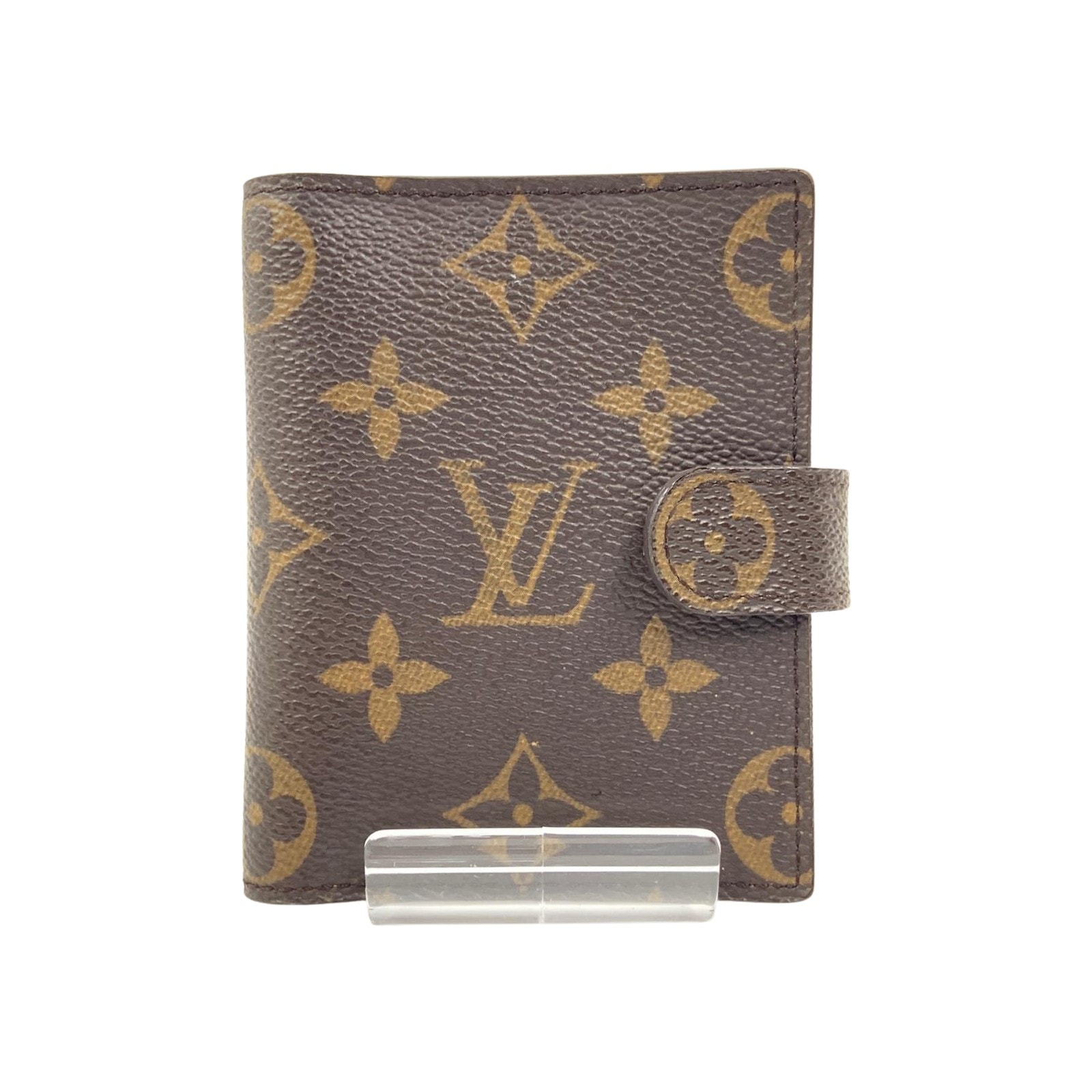 LOUIS VUITTON ルイヴィトン モノグラム アジェンダ ミニ 手帳カバー R20007 ブラウン
