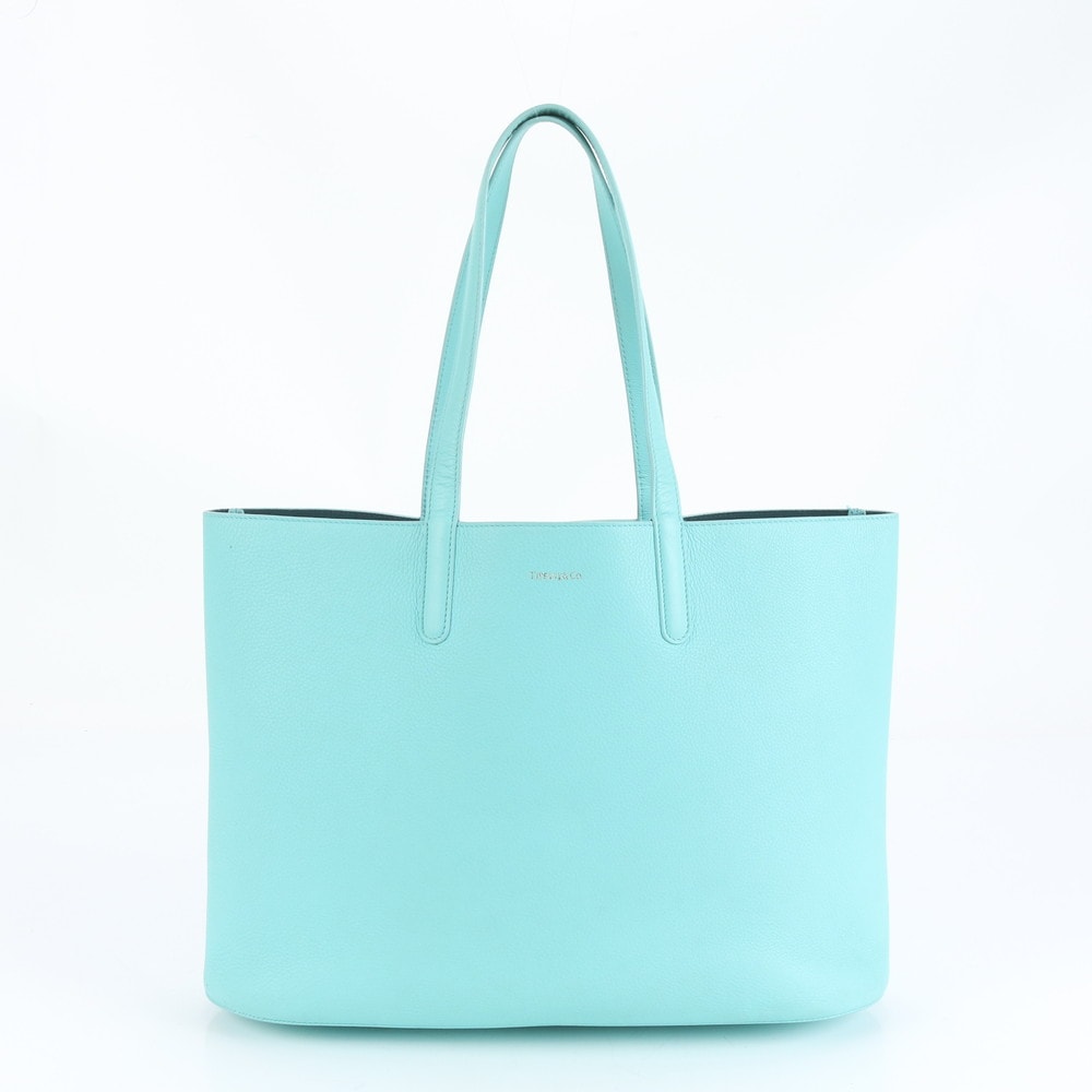 ■極美品 ティファニー トート バッグ レザー