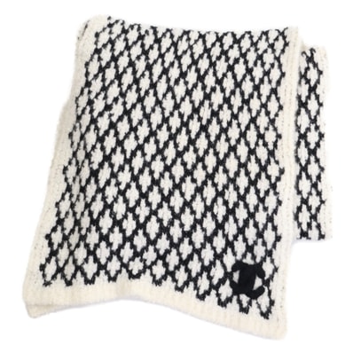 シャネル カシミヤ ココマーク マトラッセ マフラー -