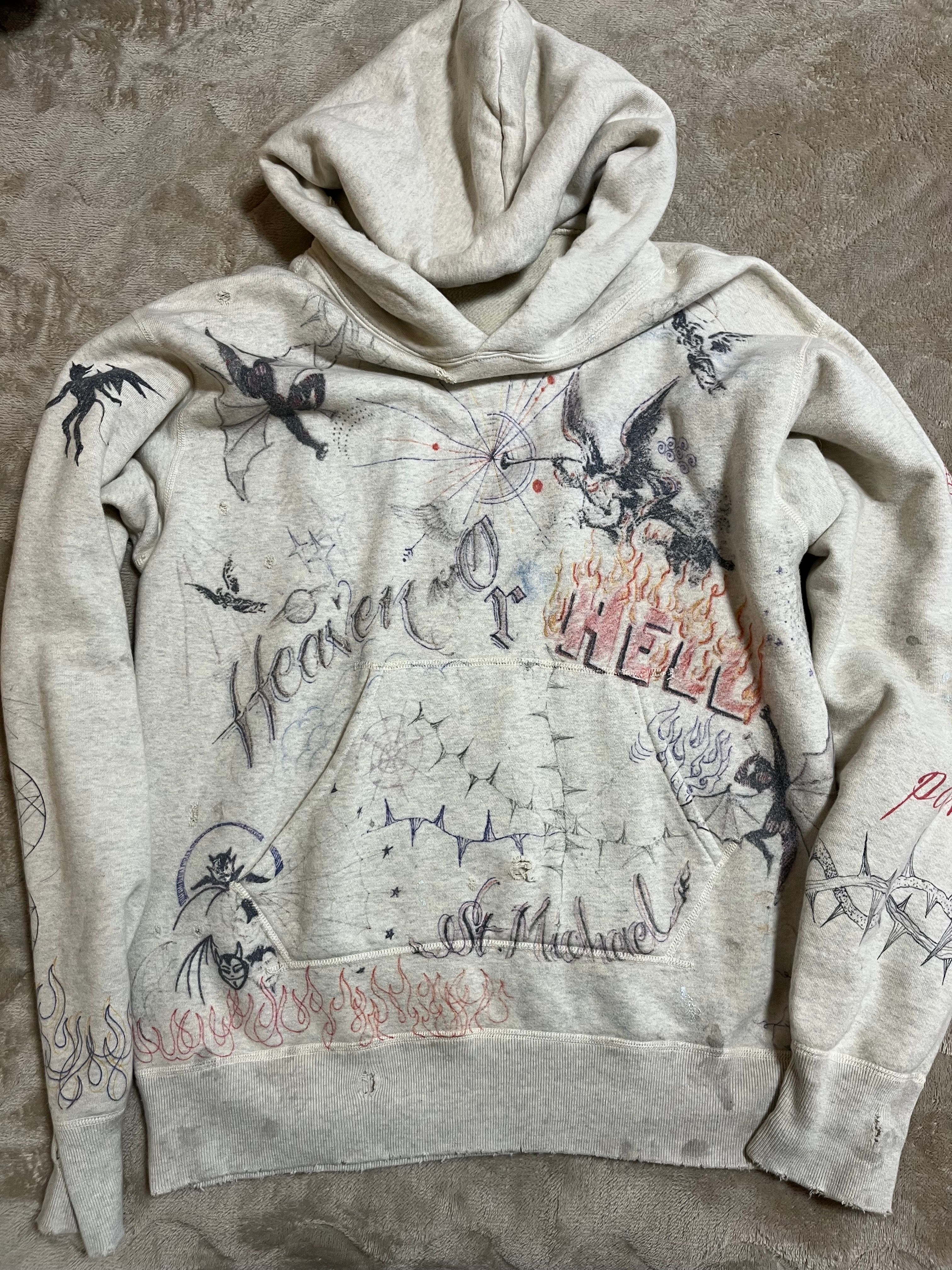 SAINT Mxxxxxx x Dr.Woo HOODIE "Grey"