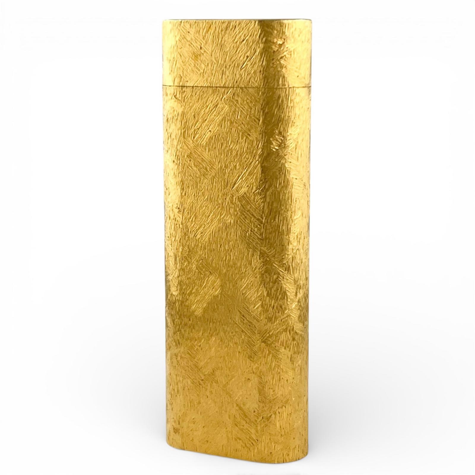 美品 カルティエ ライター ゴールド メンズ