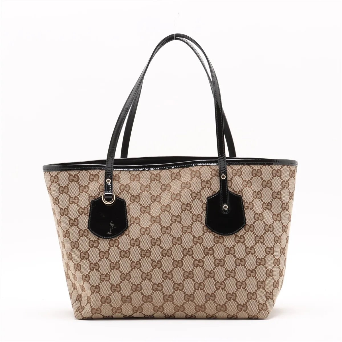 ■極美品 グッチ GGキャンバスジョリー 211976 トート バッグ