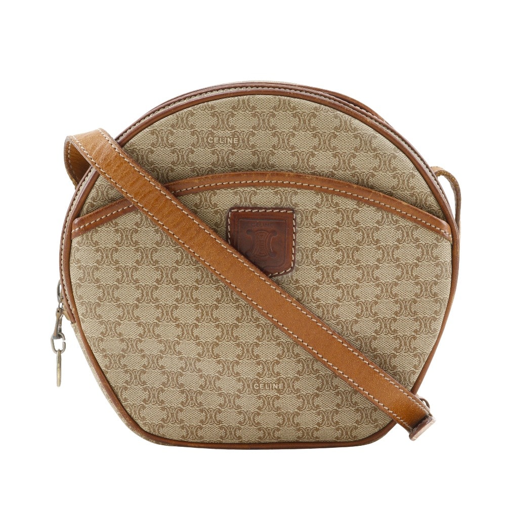 セリーヌ オールドセリーヌ マカダム ヴィンテージ レディースショルダーバッグ