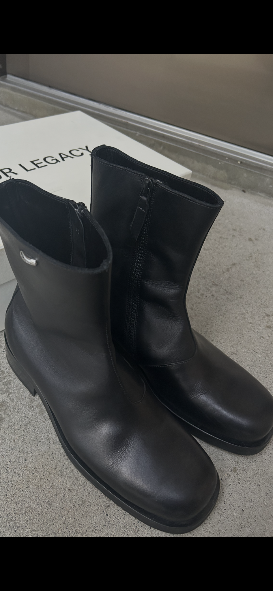Our Legacy Camion Boot "Black"