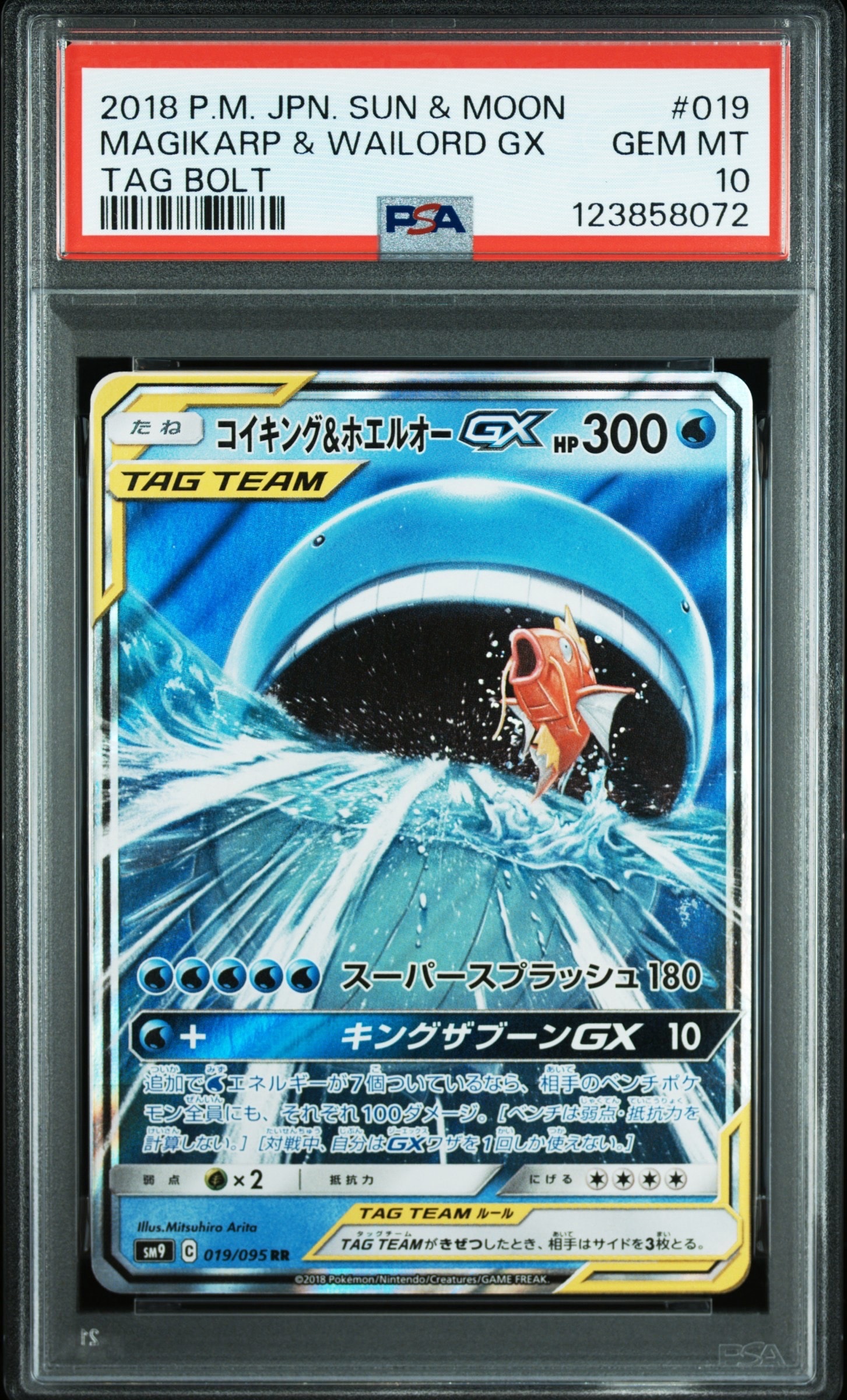 コイキング&ホエルオーGX RR [SM9 019/095](拡張パック「タッグボルト」)