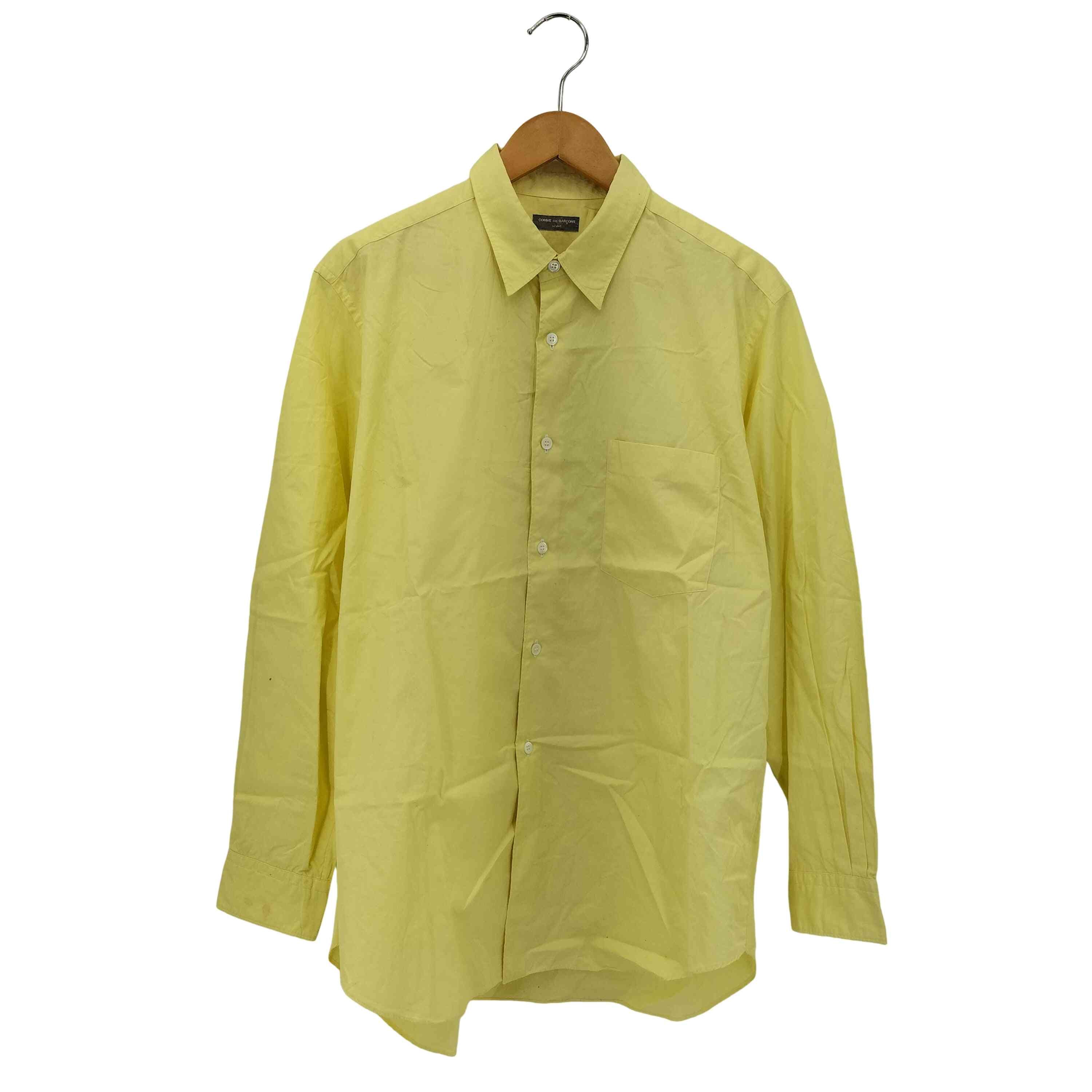 01AW 銀タグ 田中オム レギュラーカラー コットン 長袖シャツ【1139856075470】