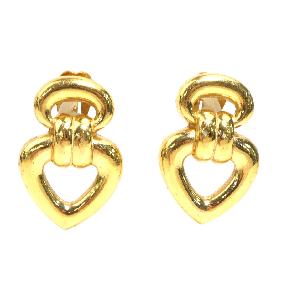 クリスチャンディオール Christian Dior イヤリング メタル ゴールド レディース【中古】 r11168a