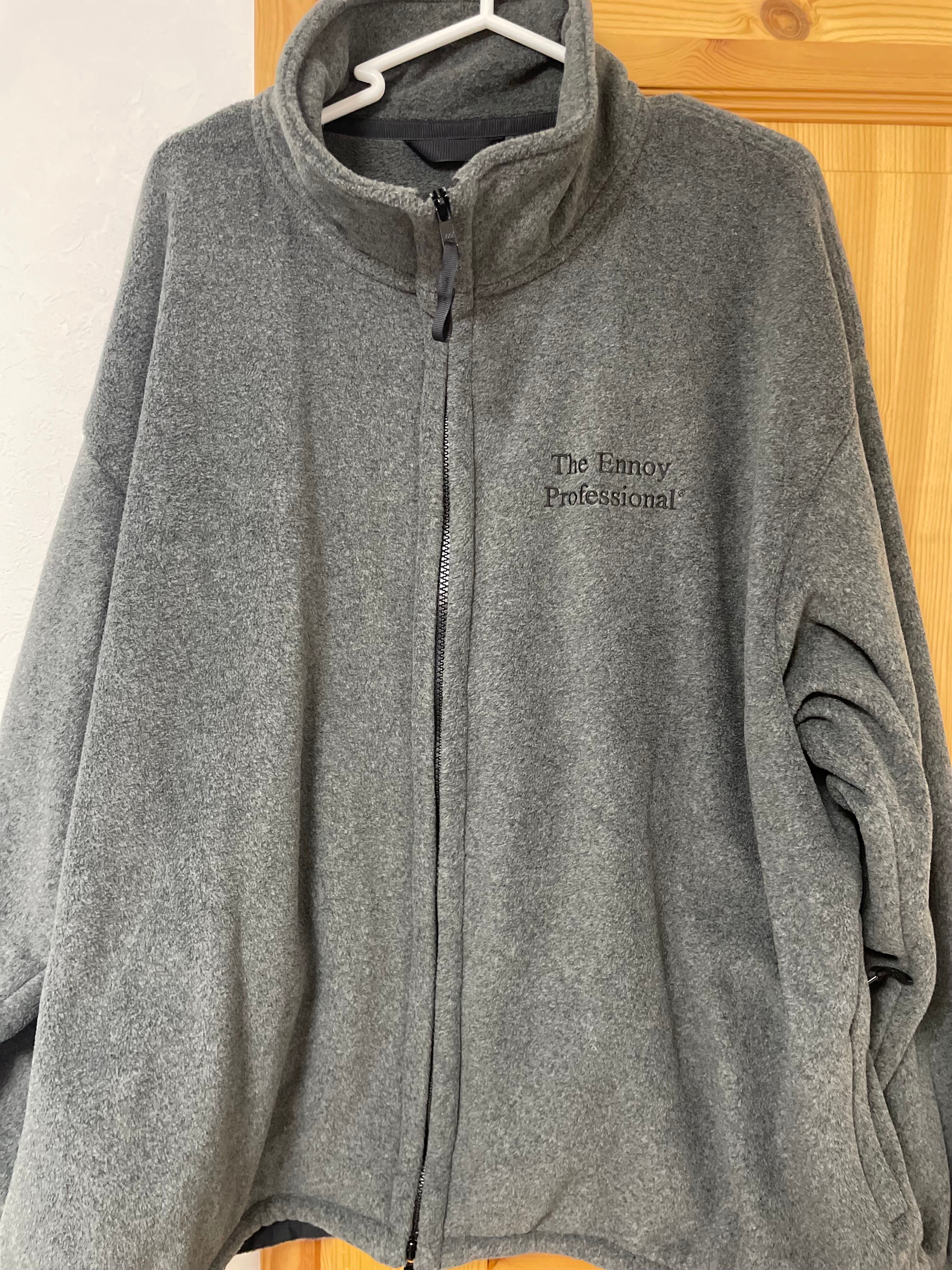 ENNOY 24AW Polartec Fleece Set Up "Charcoal Gray"