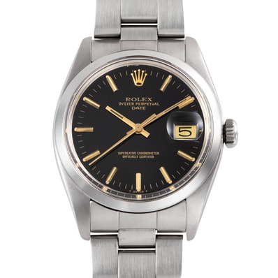 ROLEX ロレックス パーペチュアルデイト 1500 1972年製 Tritium ステンレススチール【中古】