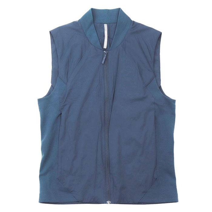 アークテリクス VEILANCE ヴェイランス ジップアップベスト ベスト メンズ ネイビー S ARC'TERYX