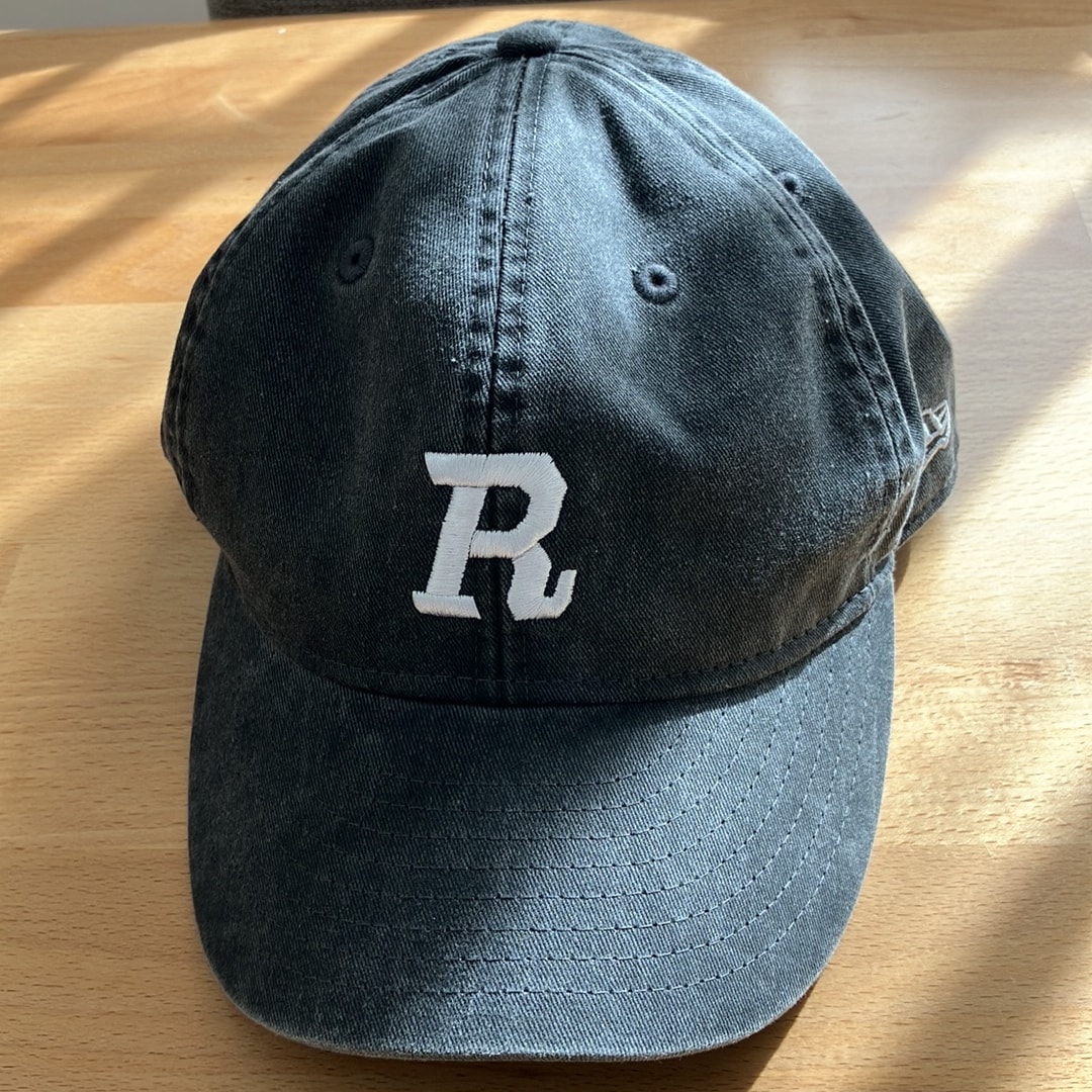 RHC Ron Herman x NEW ERA Pigment Fade R Logo Cap "Charcoal Gray"