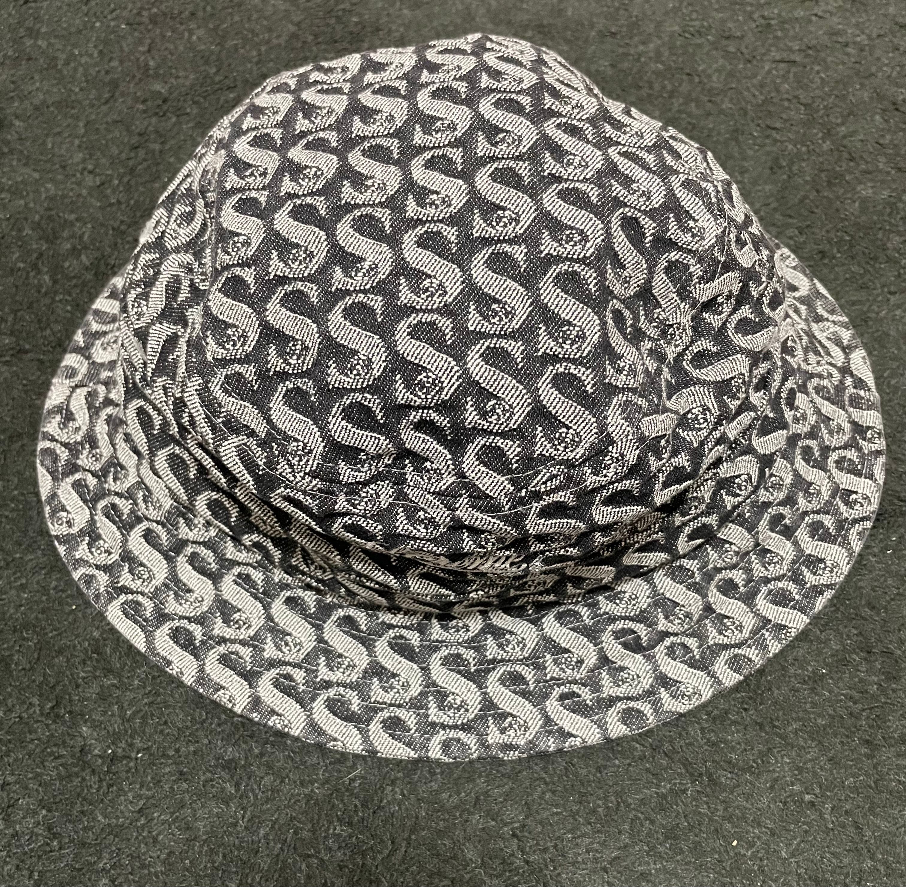 Supreme Monogram Denim Crusher "Black"