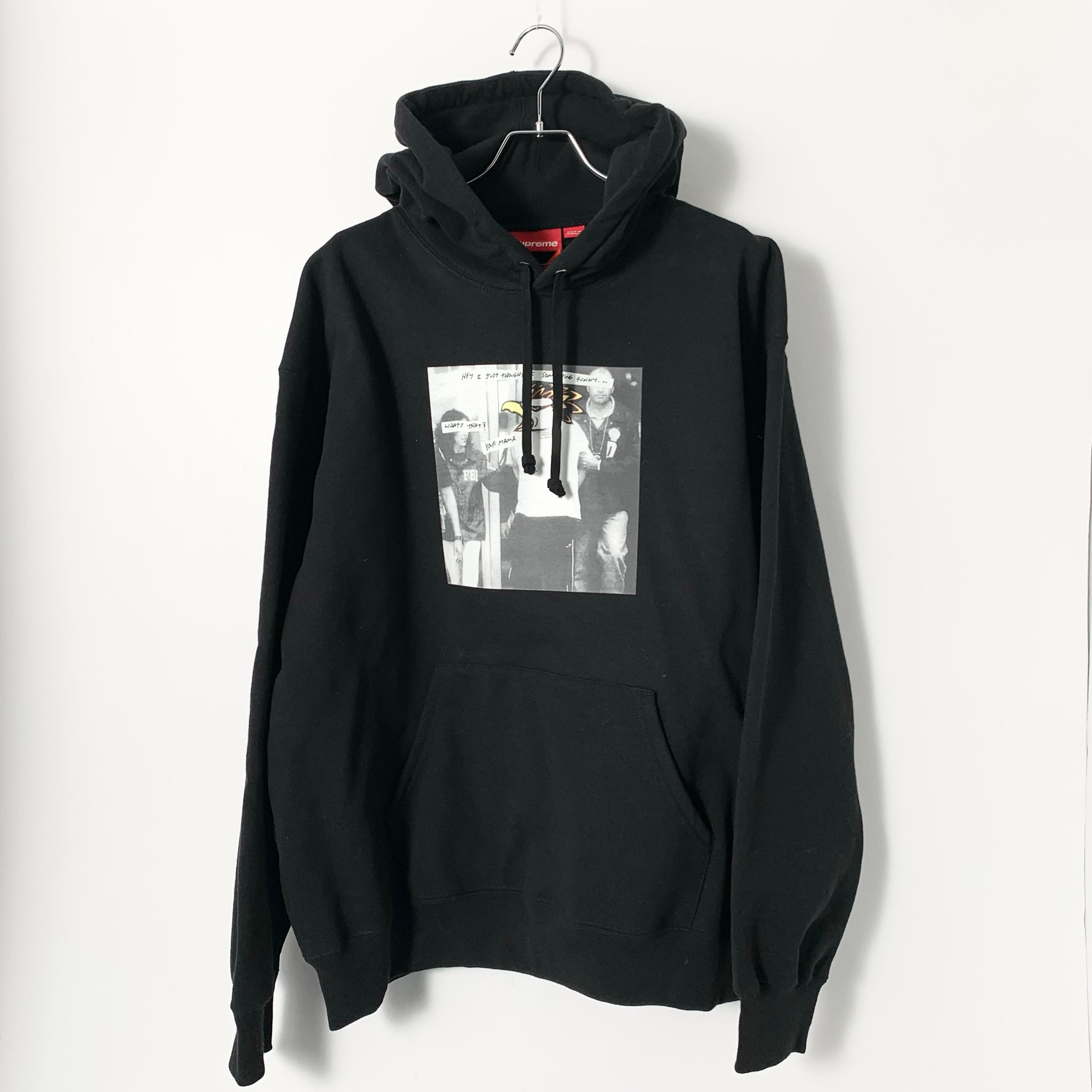 Supreme x ANTIHERO Hooded Sweatshirt "Black"