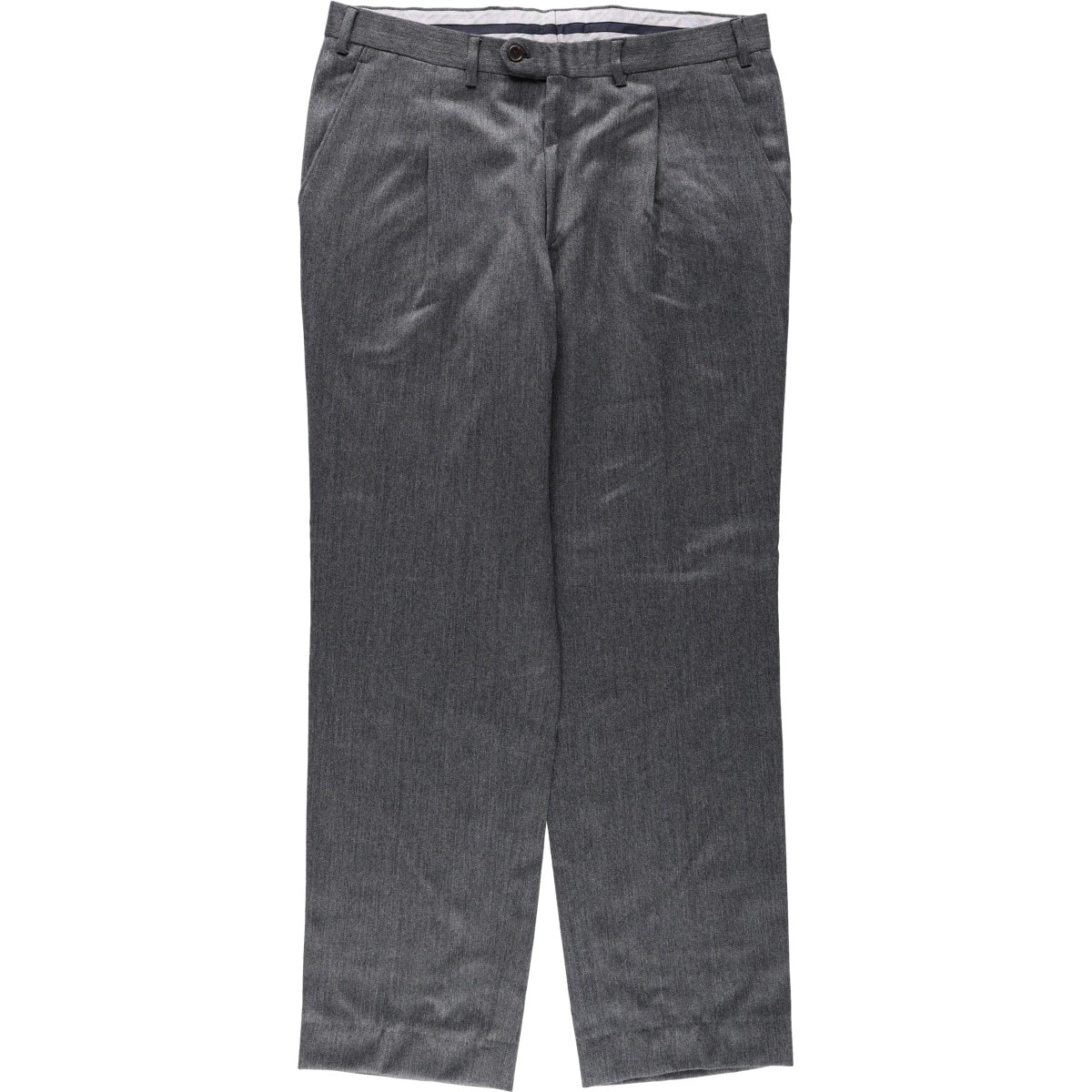 古着 ヴァレンティノ VALENTINO LEBOLE ワンタック ウールパンツ スラックス メンズw36相当/eaa664554